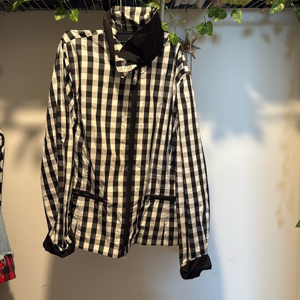 Plaid Ralph Lauren Rain Jacket